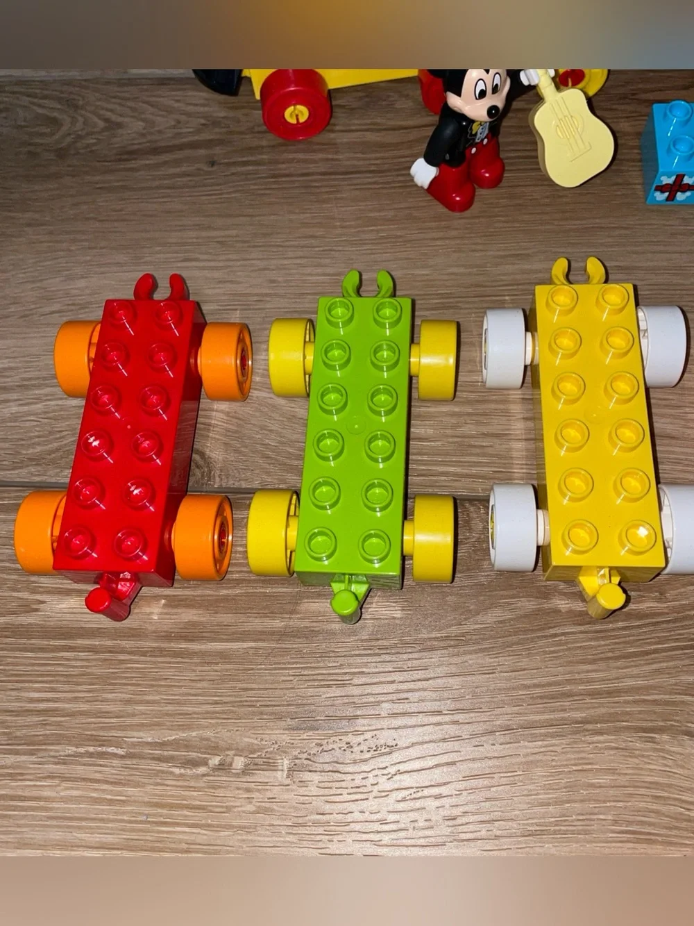 Lego Duplo Disney Junior Mickey & Minnie Birthday Train + Extra Pieces Lot